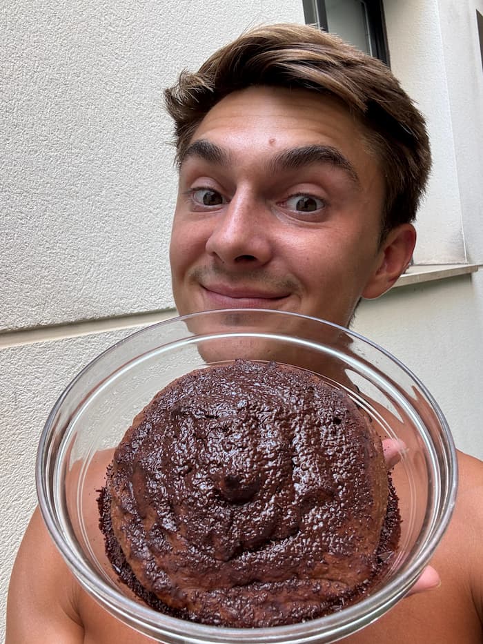 Brownie-chocolate-keto