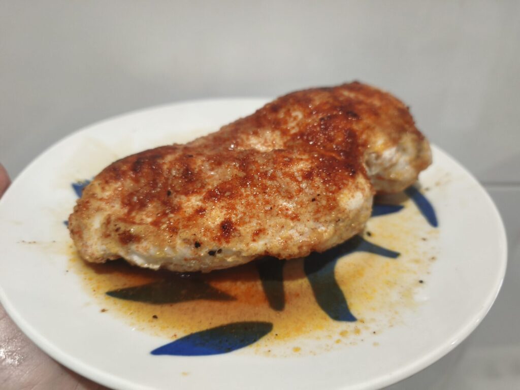 Fiambre de pollo casera