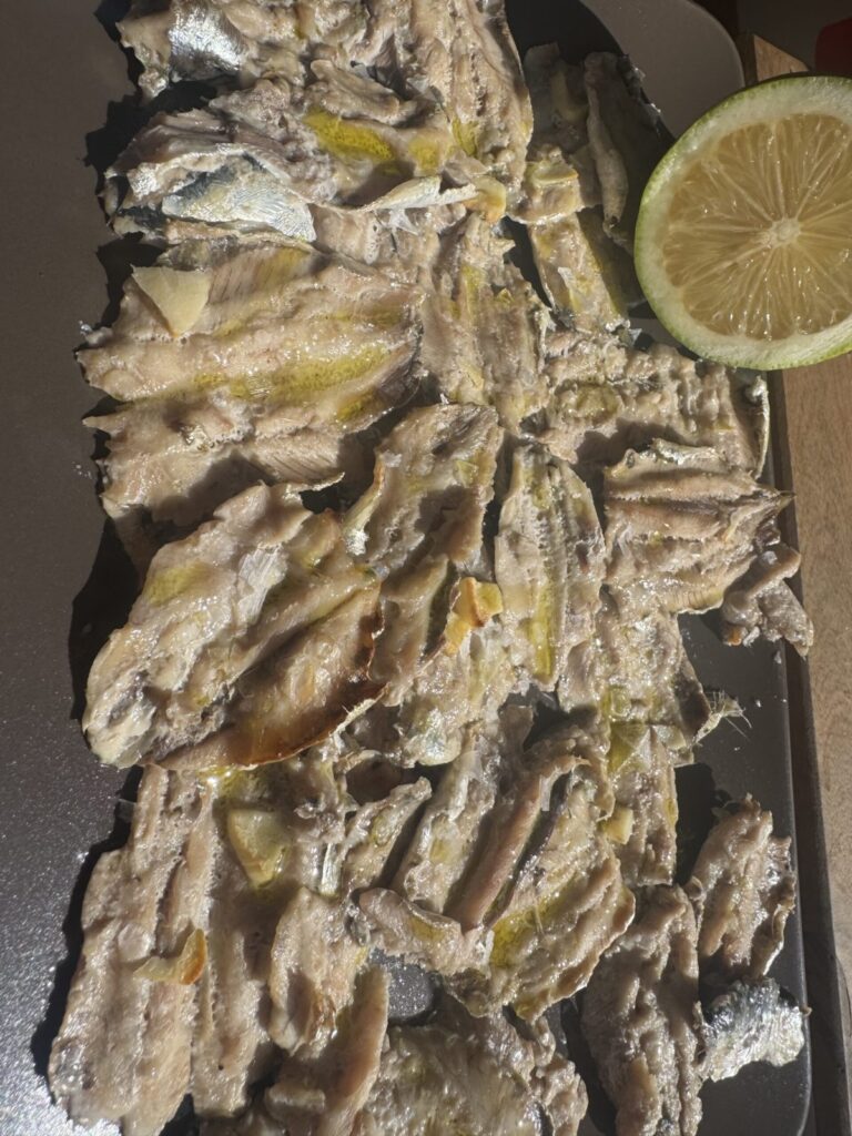 Sardinas al horno